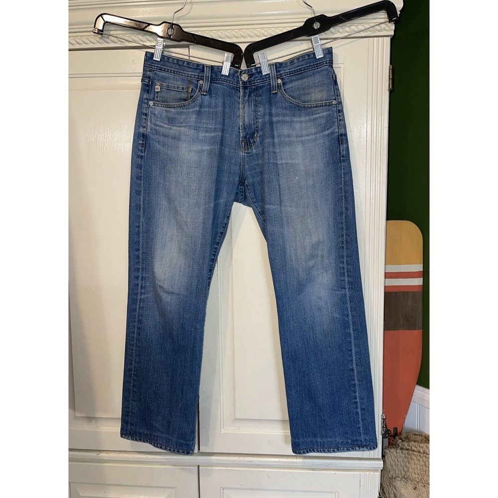 Adriano Goldschmidt The Protege Jeans Men 32x28 Blue Straight Leg